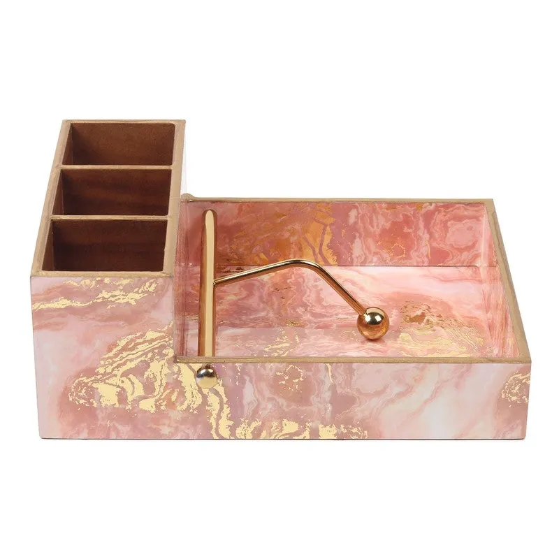 Rosyra Wooden Cutlery & Tissue holder media 4