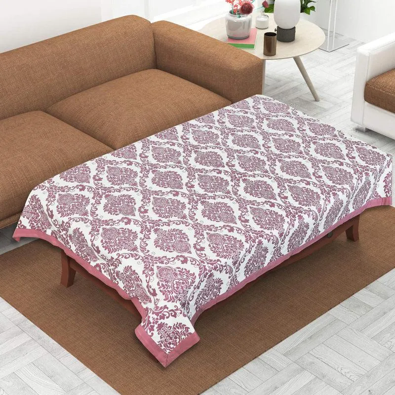 Ardila Ethnic Table Cover - Purple media 1