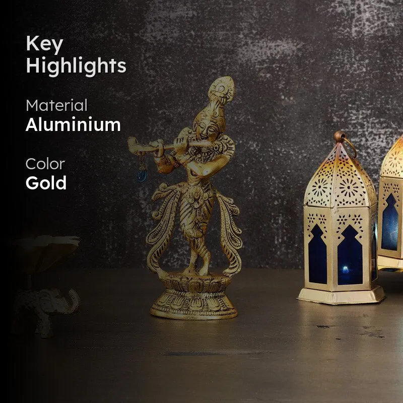 Graceful Krishna Idol Gift Box media 2