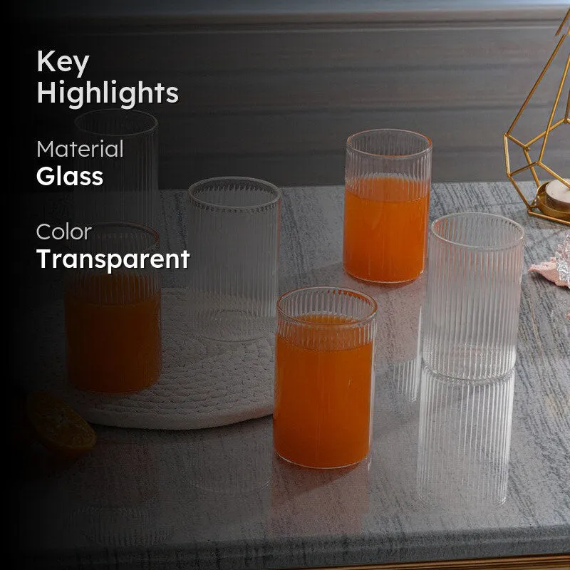 Ulverra Drinking Glass(295 mL) - Set Of Six media 2