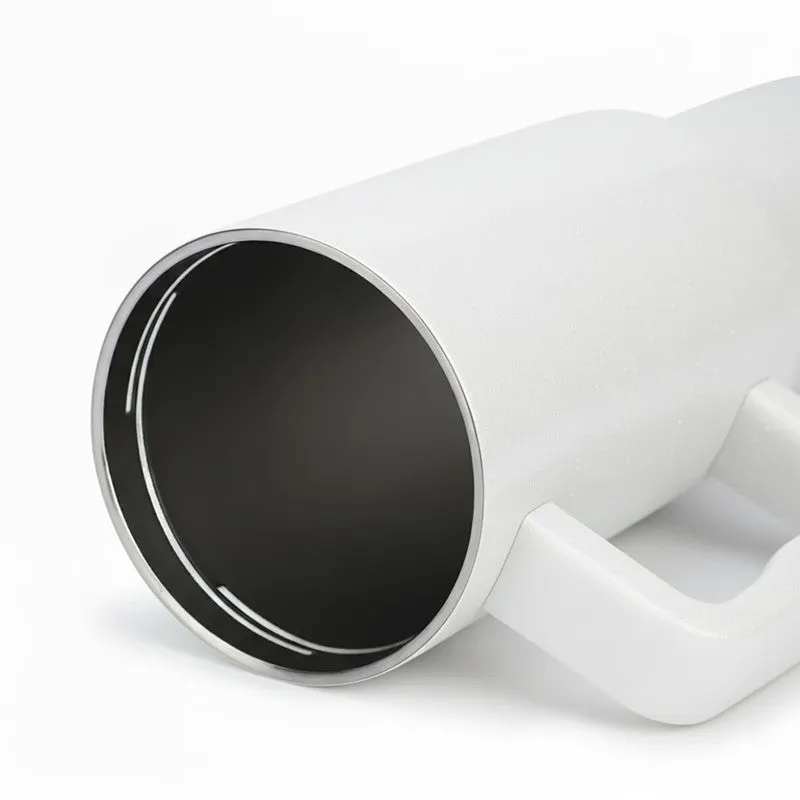 TerraTone Stainless Steel Tumbler (1200 ML) - White media 5