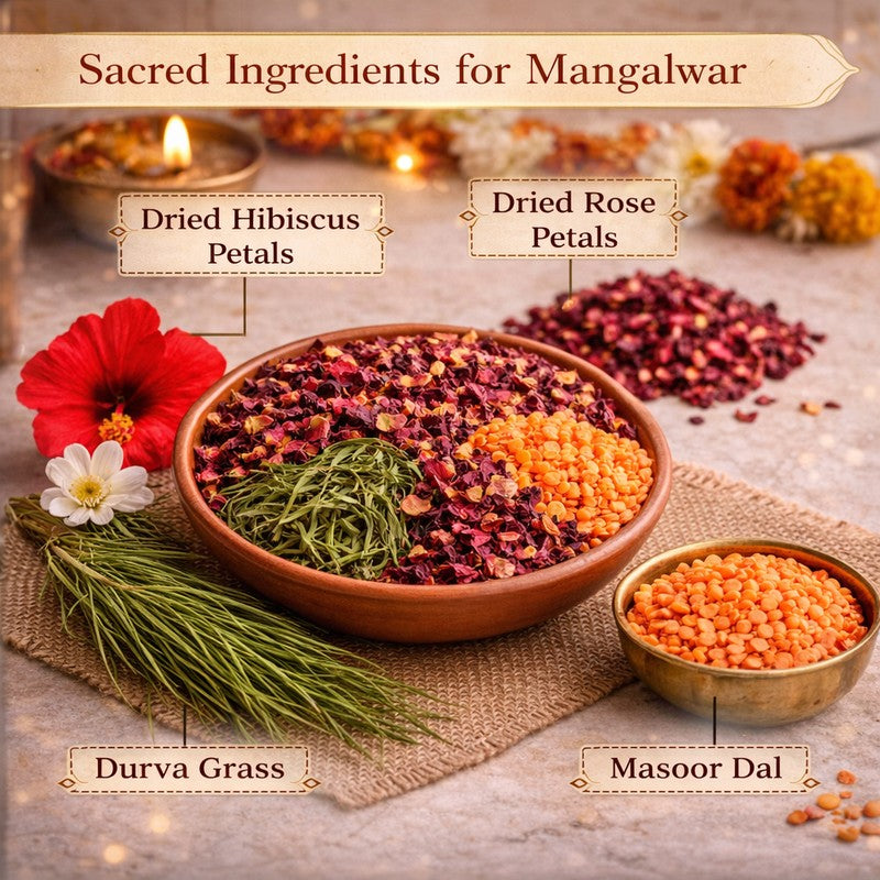 Mangalwar Hawan Samagri (350g) media 6