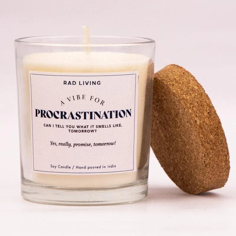 Procrastination - Seaside Scented Candle media 5