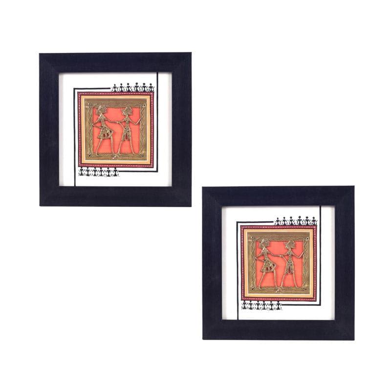 Missoni Dhokra Brass Wall Art - Set Of Two media 3