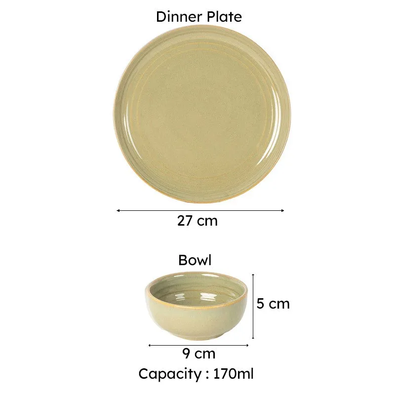 Estia Dinner Set (Olive Green) - 8 Piece Set media 7