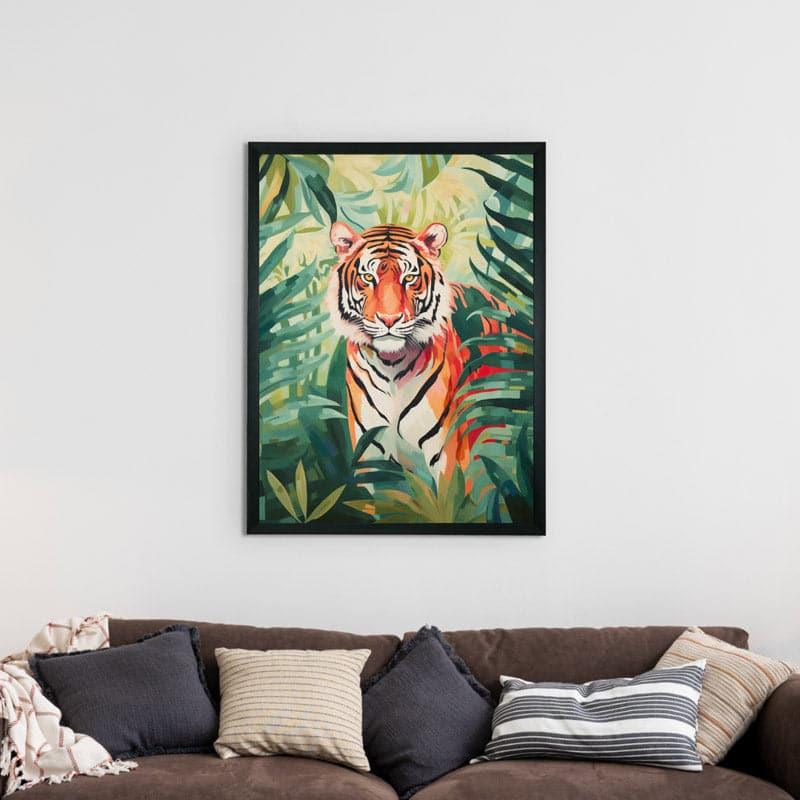 Tiger Ginge Canvas Wall Art