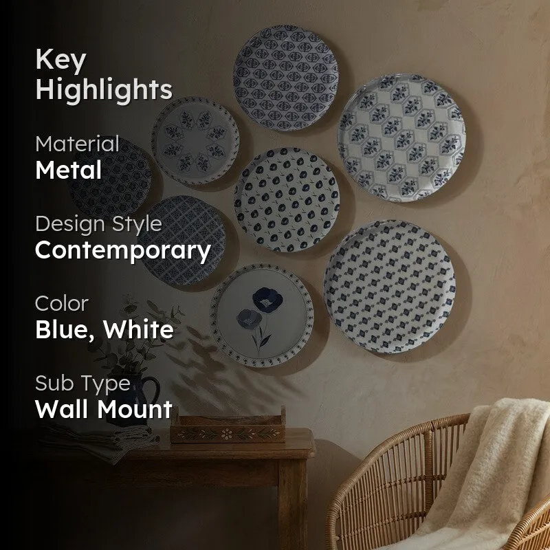 Cobalyn Metal Wall Plates - Set of Eight media 2