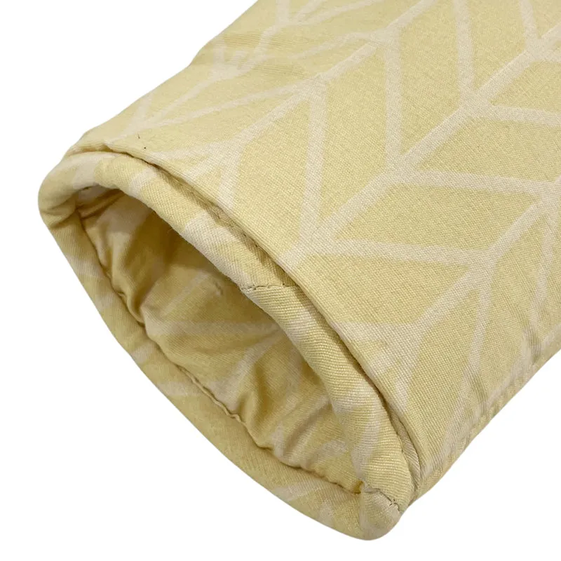 Swayam Chevron Grip Kitchen Gloves (Beige) - Set Of Two media 5