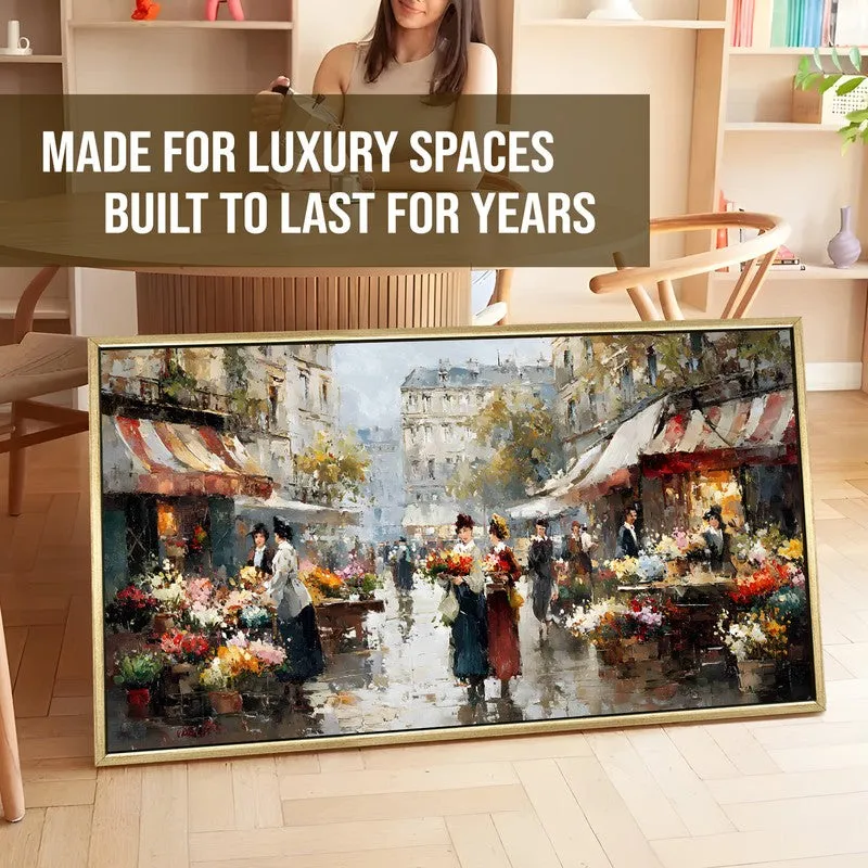 European Vintage Market Street Wall Art media 5