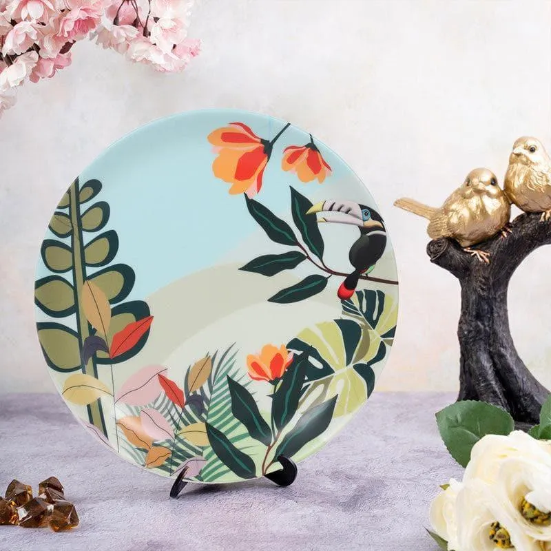 Une Tropicale Decorative Plate media 1
