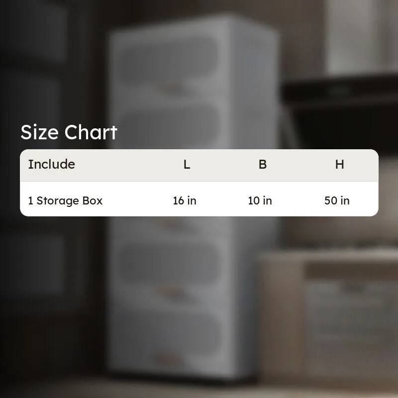 Oneira Stash 5 Tiered Plastic Storage Rack media 10