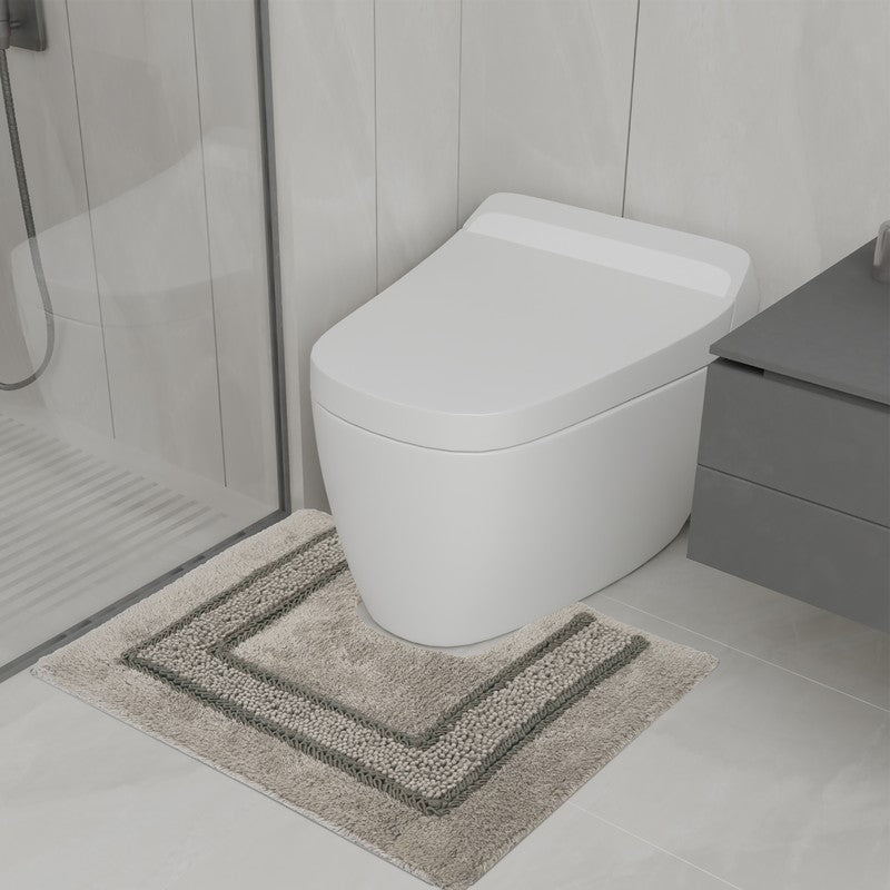 SpaStep Cotton Bath Mat (Brown) - Set of Two media 4