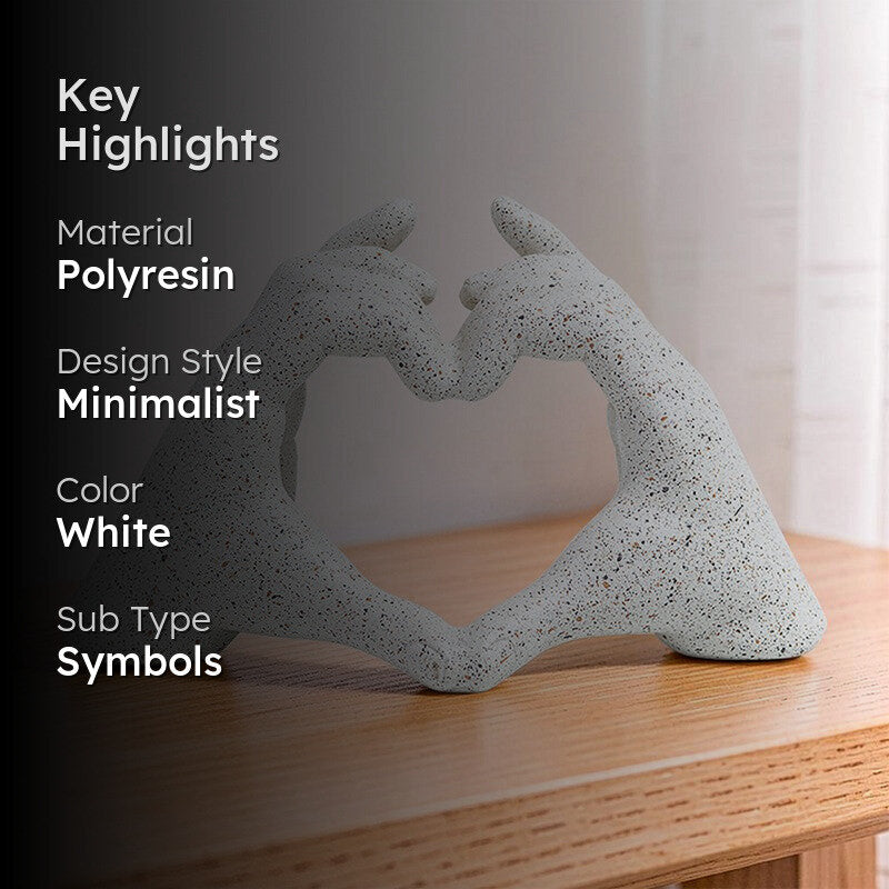 Galaxy Heart Showpiece - White media 2
