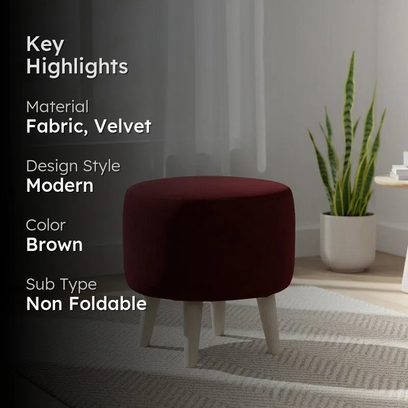 Kairo Easeon Ottoman - Brown media 2
