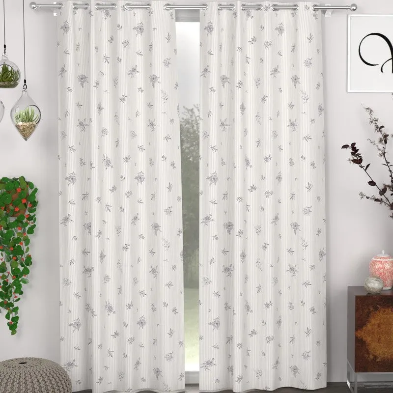 Floral Charm Curtains - Set of Two media 1
