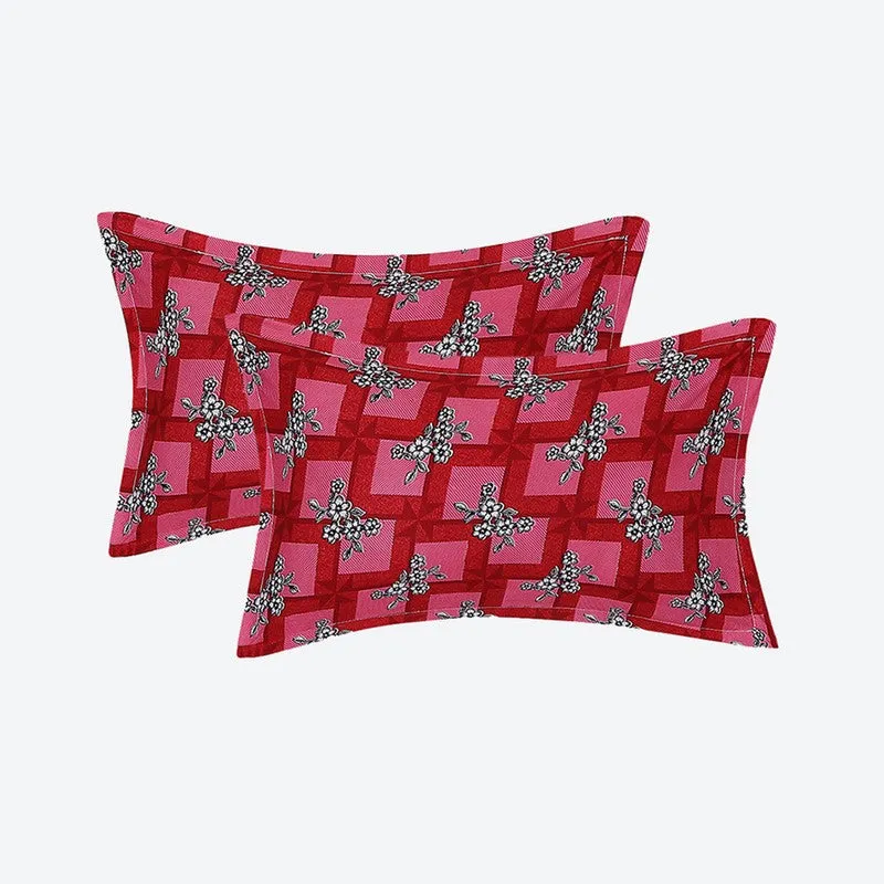 Monte Carlo Blossom Checks Bedsheet - 120 GSM media 9