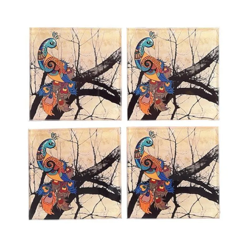 Bujagaari Square Coaster - Set Of Four media 4