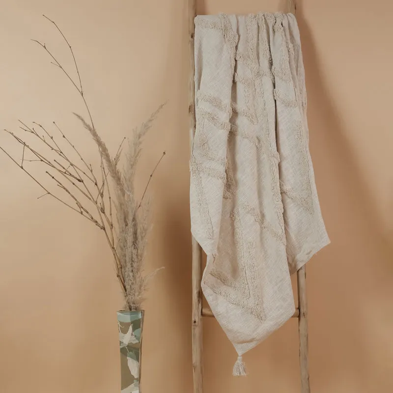 Tuft Peak II Cotton Throw media 10