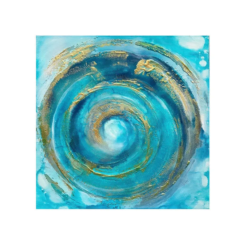 Swirling Vortex Wall Painting media 4