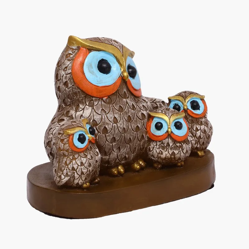 Night Watch Owl Polyresin Showpiece media 3