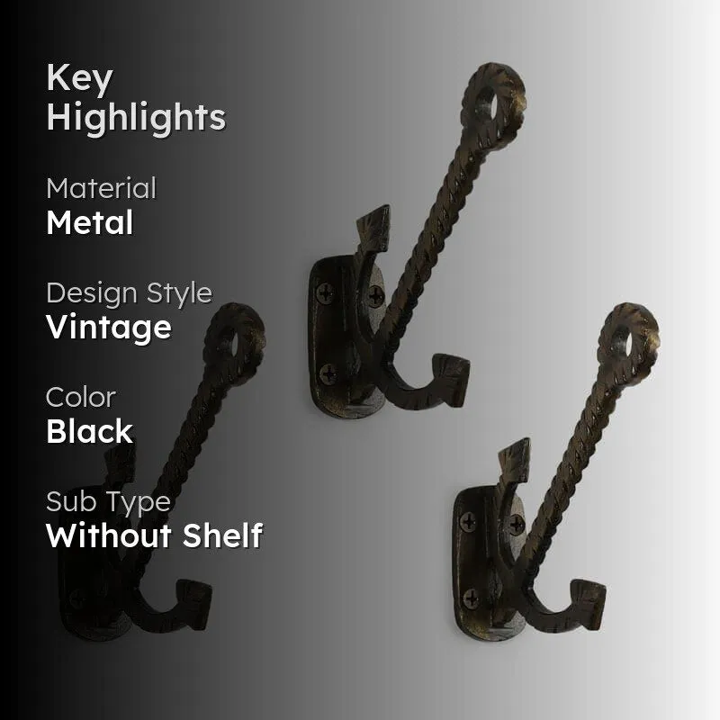 Anchor Wall Hook - Set Of Three media 2