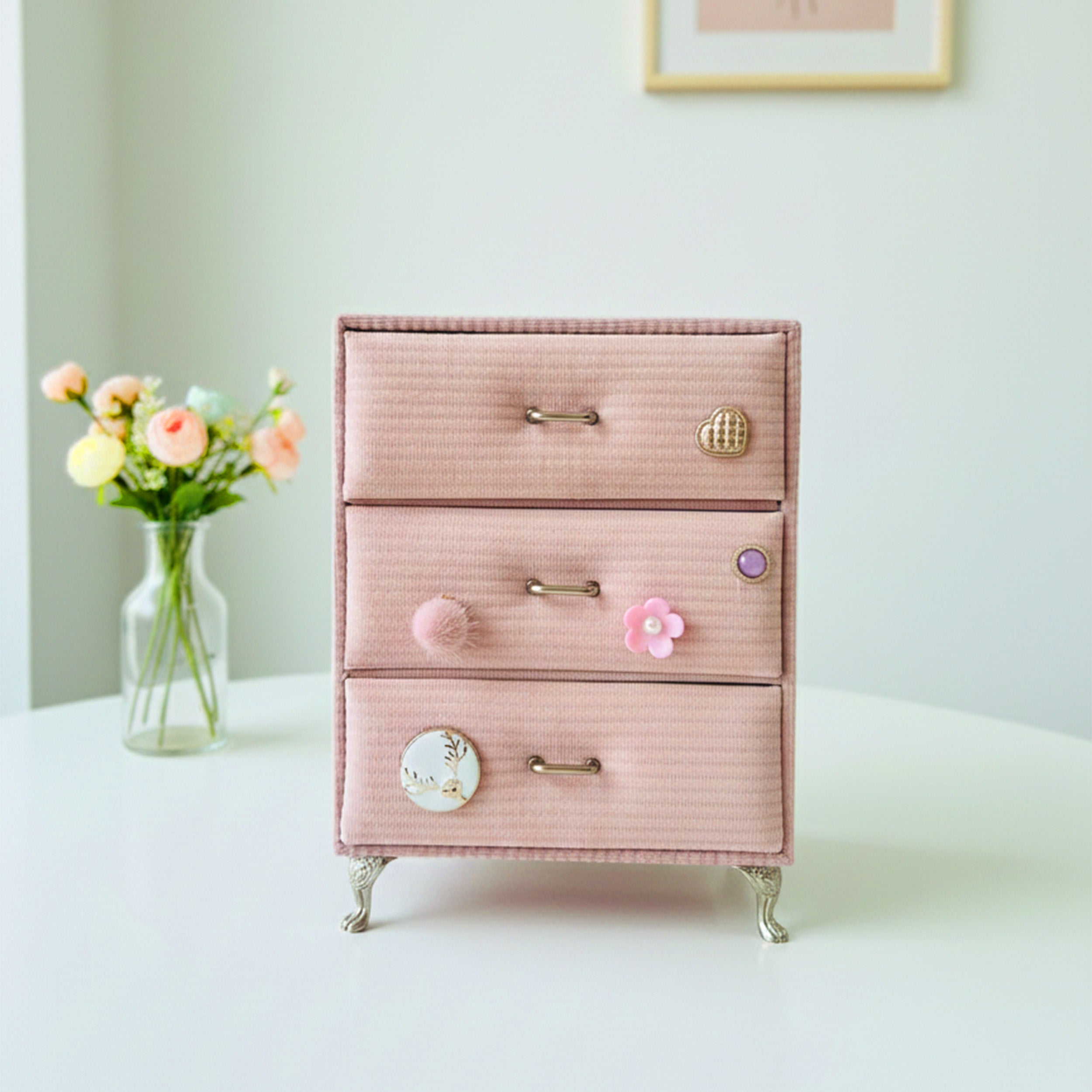 Luxe Caddy Desk Organiser - Pink media 8