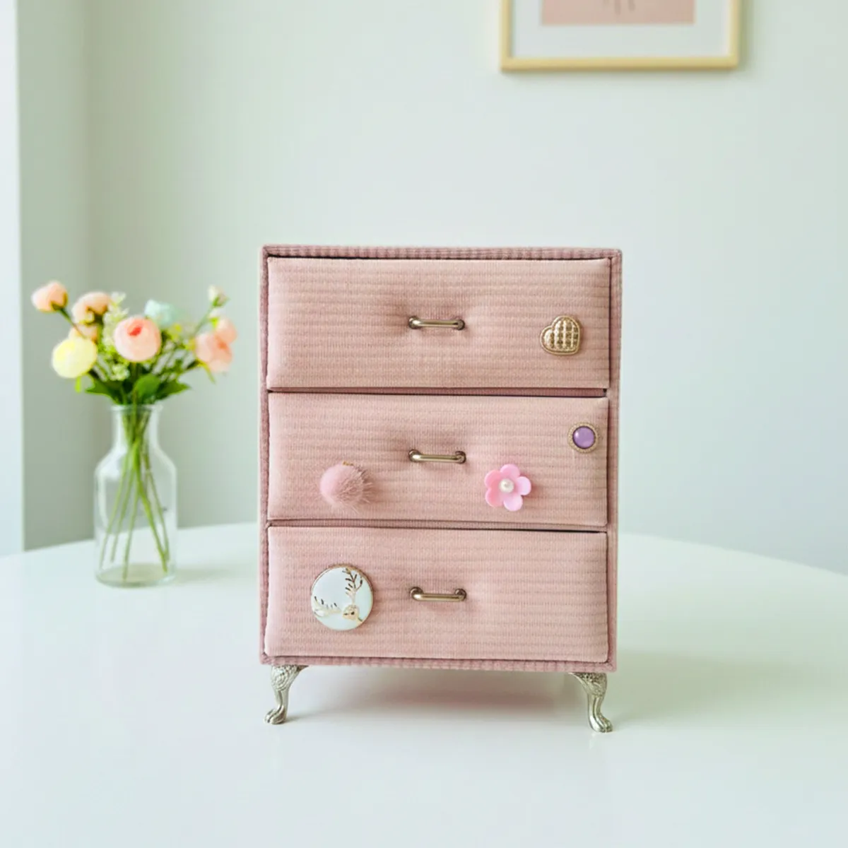 Luxe Caddy Desk Organiser - Pink media 8
