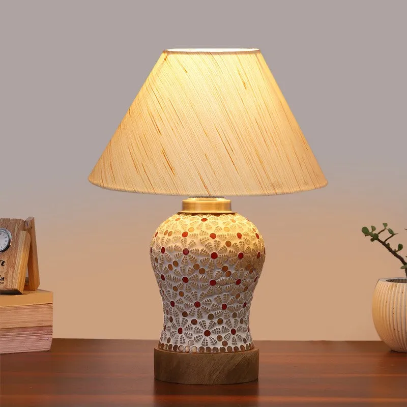 Solirae Wooden Table Lamp - Multicolor media 3