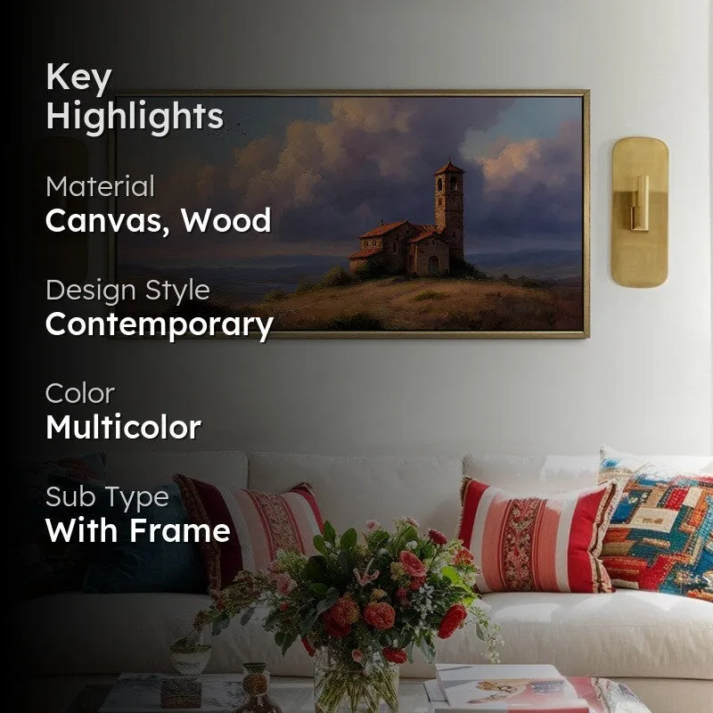 Horizonvale Canvas Wall Painting With Frame media 2