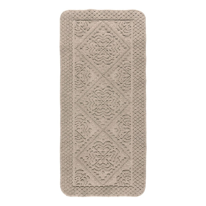 GentleStep Cotton Bath Mats (Beige) - Set of Two media 3
