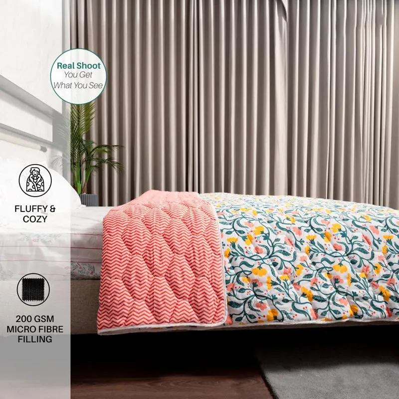 Urban Space Kashmir Reversible Comforter - 200 GSM media 5