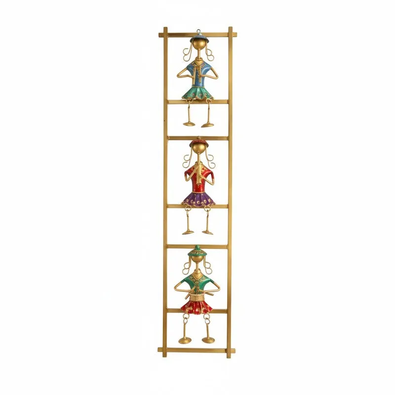 Musician Ladies Ladder Iron Wall Accents media 3