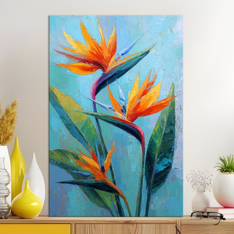 Bloom & Leaf Botanical Canvas Wall Art media 5