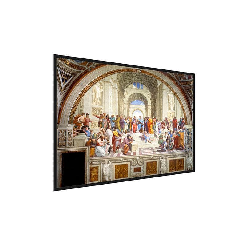 The School Of Athens Canvas Painting By Raphael - Black Frame media 3