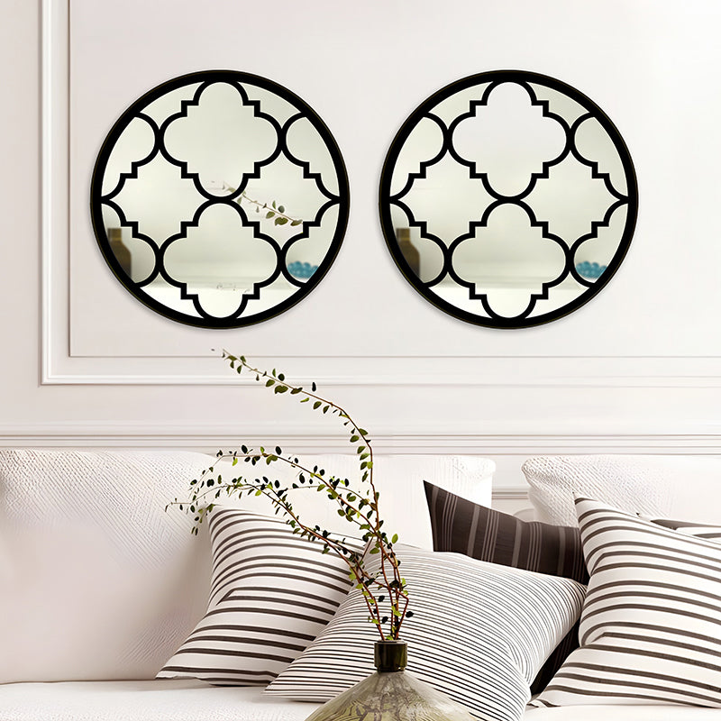Medina Motif Decorative Wall Mirror - Set Of Two media 3