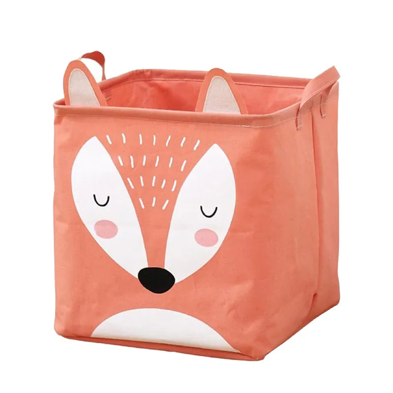 Paw Pals Fox Laundry Basket media 3
