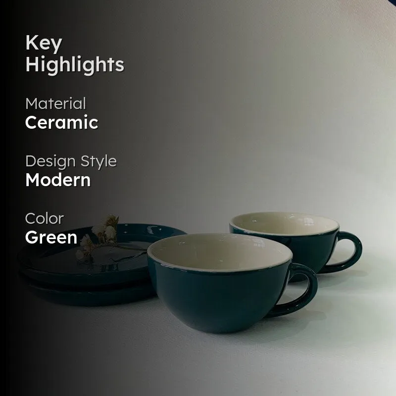 Zenona Cup & Saucer - Set Of Two media 2