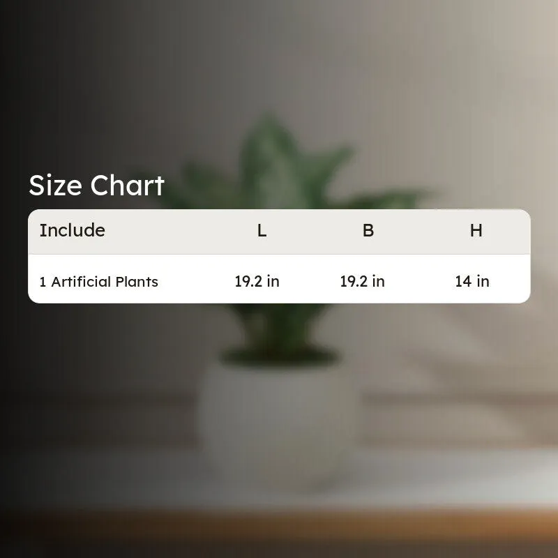 Artificial Dieffenbachia Plant Without Pot - 1 Feet media 9