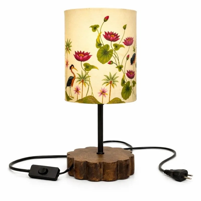 Benson Heritage Cotton Table Lamp - Multicolor media 4