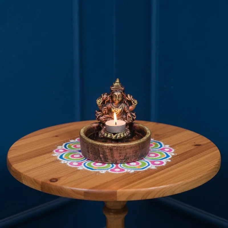 Amber Rangoli Diya media 5