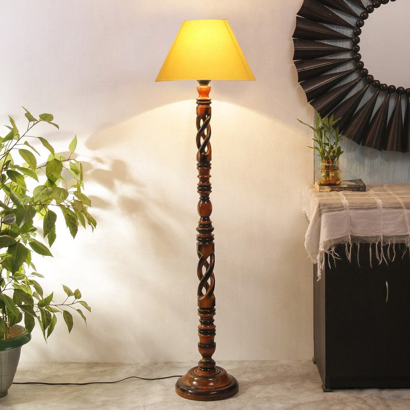 ConeCast Floor Lamp (Yellow)