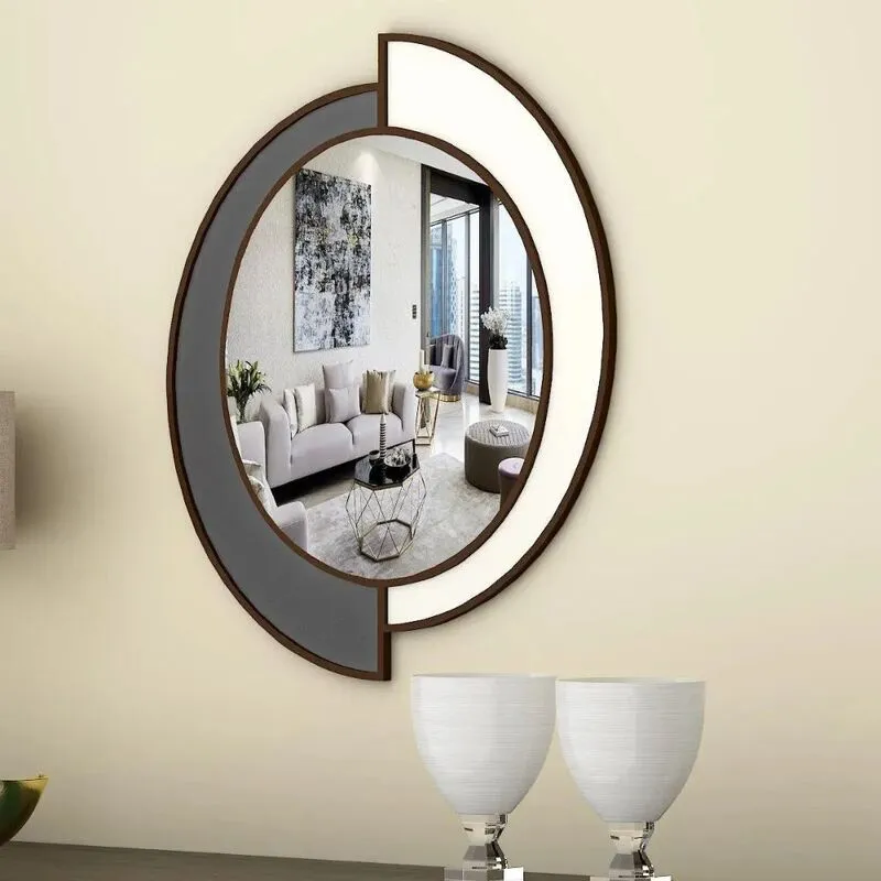 Yin-Yang Of Reflections Wall Mirror media 4