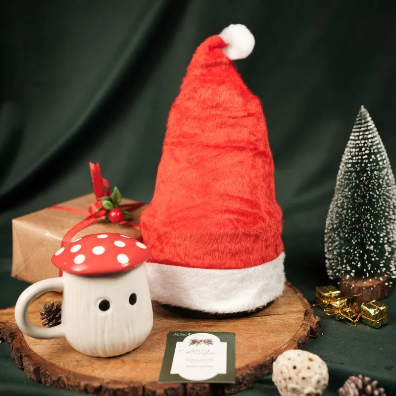 Merry Ceramic Coffee Mug (270 mL) - Two Piece Set media 1