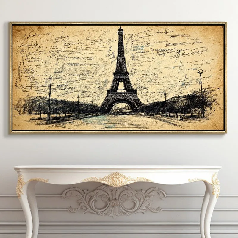 Sonnet Canvas Wall Painting With Frame media 5
