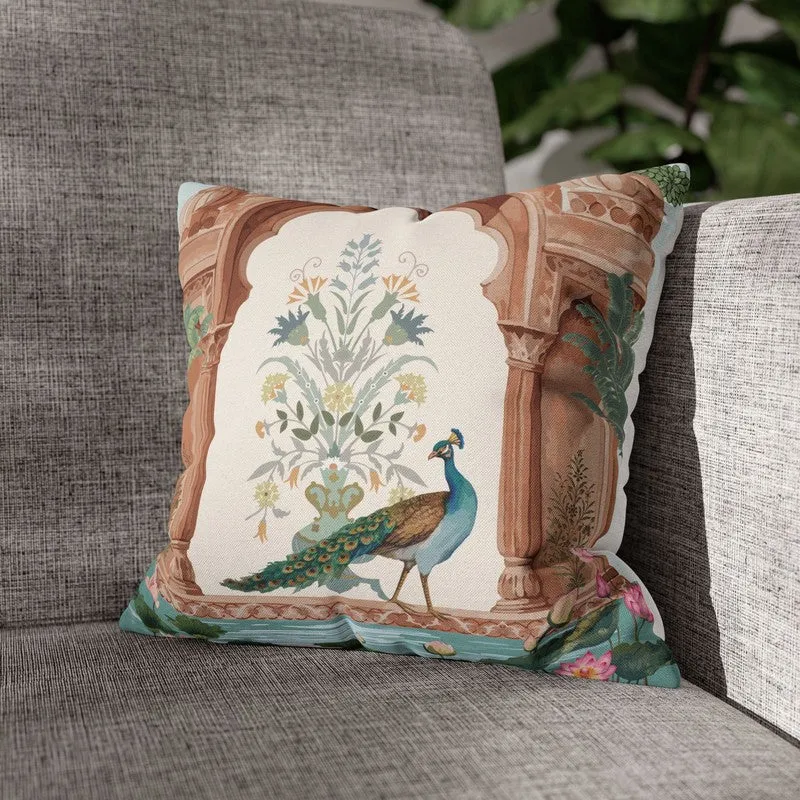Royal Mayura Arch Cushion Cover media 1