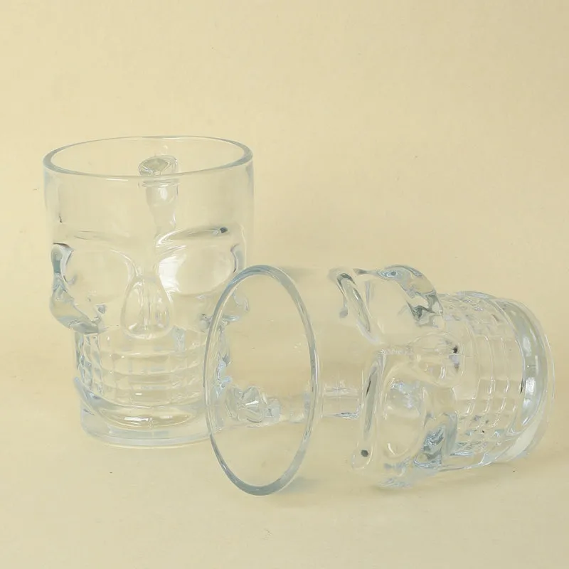 Goldwy Skull Whiskey Glasses (500 mL) - Set Of Two media 6