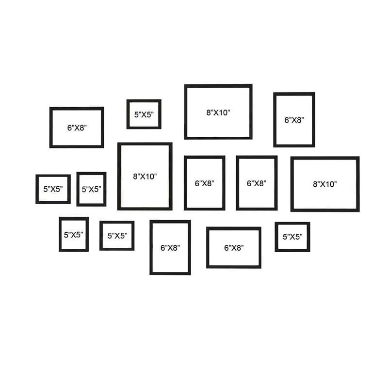 Gallerina Photo Wooden Black Frame - Set Of Fifteen media 3