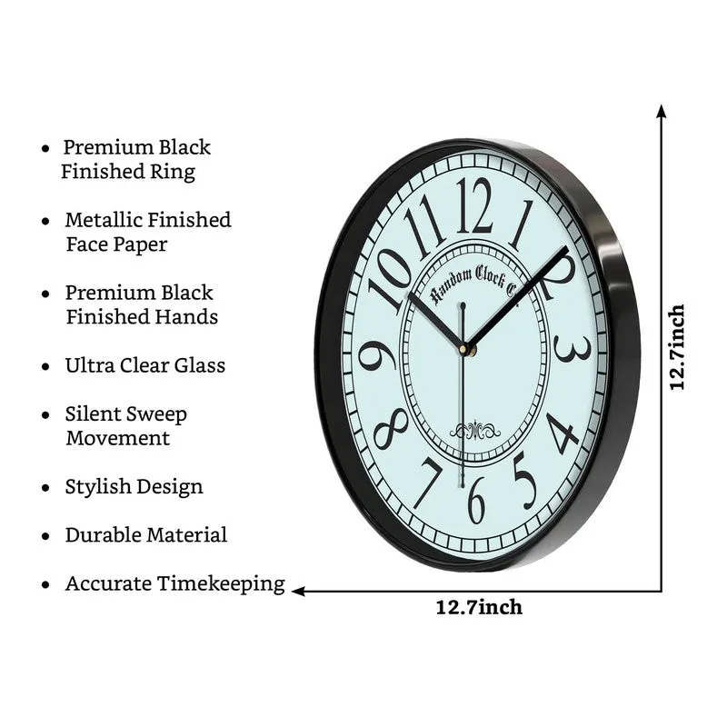 Timeaura Premium Silent Sweep Wall Clock - Green media 8