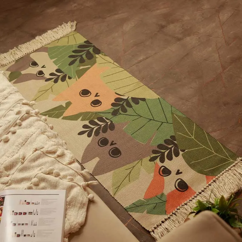 Playful Woodland PET Runner Rug - Set of Two media 4