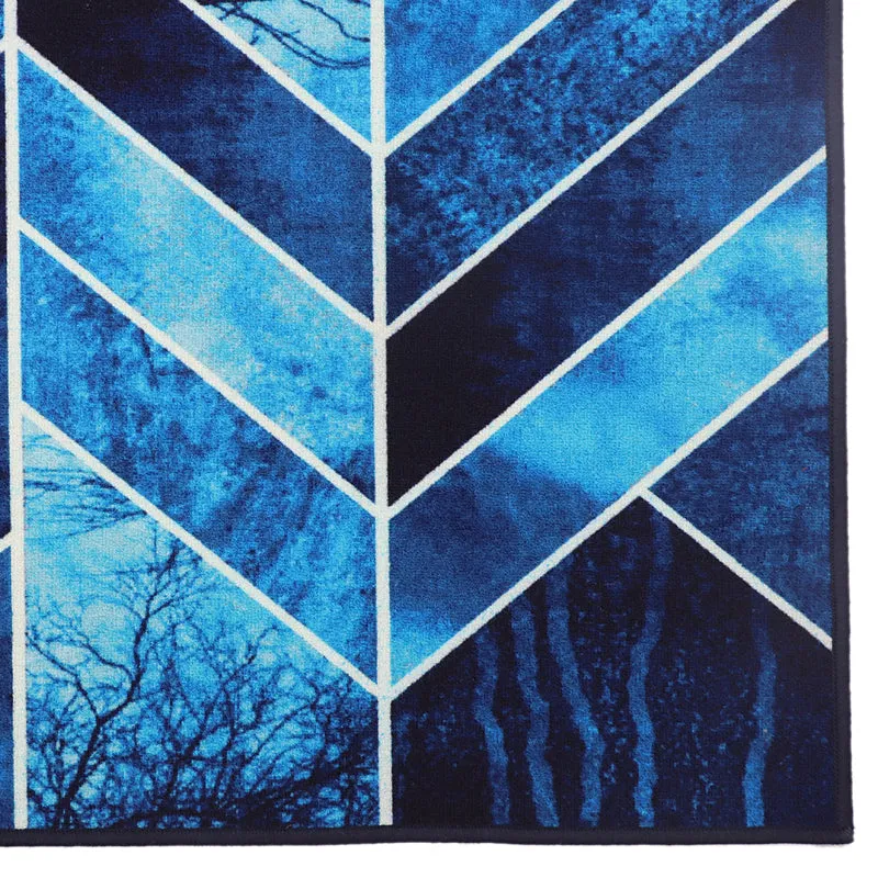 Bleu Dreams Anti-Skid Carpet media 4